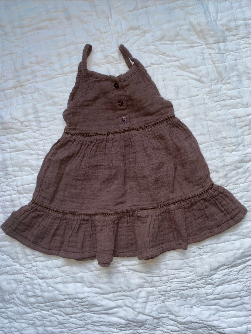 Jamie Kay Wisteria Muslin Ruffle Dress